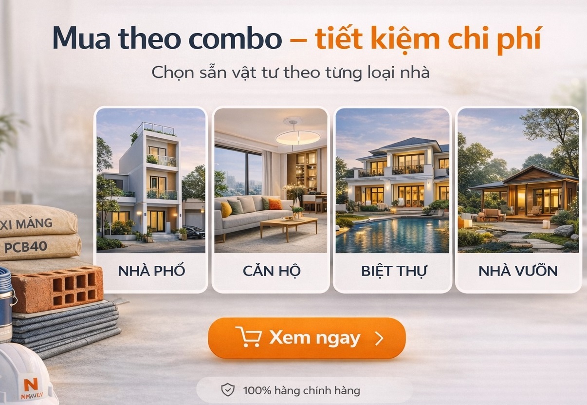 Mua theo combo và loại nhà